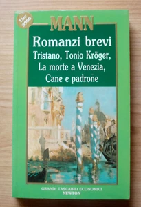 LIBRO ROMANZI BREVI Thomas Mann 1992 Newton Tascabile Tristano cane e padrone. - Picture 1 of 6