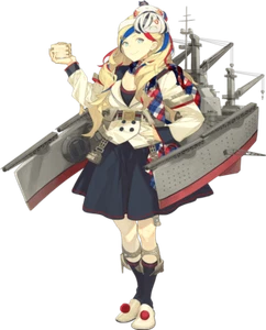 Adesivo Commandant Teste Setsubun anime 6" decalcomania auto collezione Waifu Kantai - Foto 1 di 1