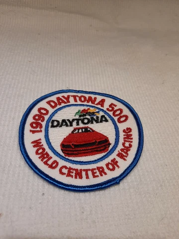 1990 Daytona 500 embroidered jacket patch Cover