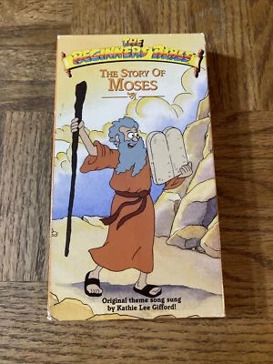 The Beginners Bible Story Of Moses VHS - Image 1 of 4