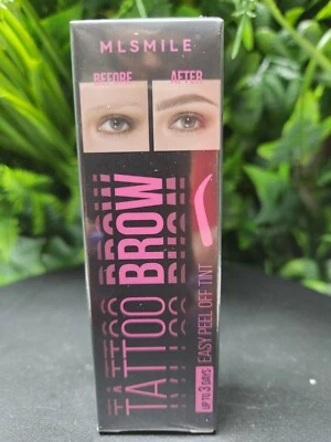 Tattoo Brow #1 Dark Gray Lasts Up To 3 Days Eyebrow Makeup 10/2026 - Image 1 of 3