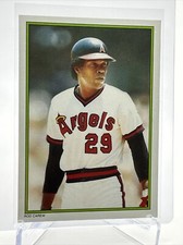 1986 Topps All-Star Set Rod Carew Baseball Card #16 Mint FREE SHIPPING