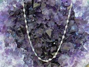 NEW Sterling Silver Fancy Chain Link Necklace Giani Bernini 20" Italy - Picture 1 of 6