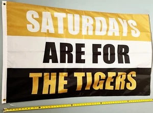 FOOTBALL FLAG FREE USA SHIP Missouri Tigers NFL NCAA Beer Cave USA Sign 3x5' - Picture 1 of 1