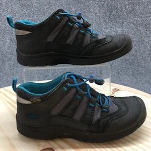 Keen Shoes Youth 4 Hikeport WP Black Lace Up Comfort Low Top Lace Up 1017575 - Picture 1 of 17