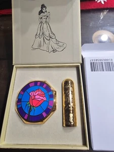Besame x Disney Belle Disney Princess Signature Compact & Lippenstift KOSTENLOSER VERSAND - Bild 1 von 3