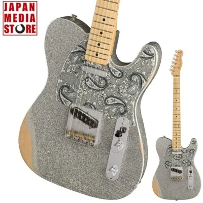 Guitarra Fender Brad Paisley Road Worn Telecaster Maple Silver Sparkle nova em folha - Imagem 1 de 4