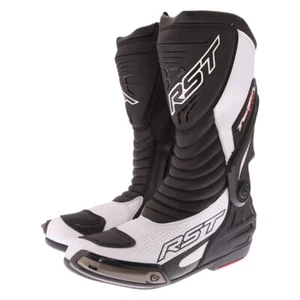 RST Tractech Evo III 2101 Motorcycle Boots White - Picture 1 of 6