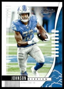 Kerryon Johnson 2019 Panini Absolute #74 Detroit Lions FOOTBALL - Imagen 1 de 2