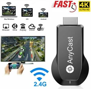 4K WiFi HDMI Anycast Miracast Airplay HD TV Wireless Display DLNA Dongle Adapter