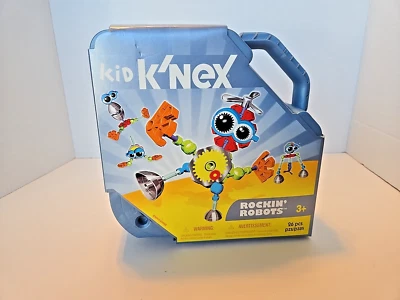 Kid K'Nex Kid Rockin' Robots  with 26 Pieces - Image 1 of 4