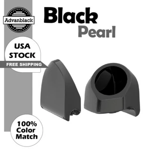 Black Pearl 6.5 inches Speaker Pods Fits Advanblack & Harley King Tour Pack - Picture 1 of 9