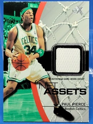 2003 Fleer eX Net Assets Paul Pierce PP-NAJ Boston Celtics Champion HOF invest  - Image 1 of 2