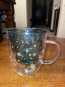 Binoster Tassen Weihnachten Kaffee Ja Becher, Gläser doppelwandig 4,5" hoch - Bild 1 von 9