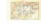 Olympia, Plan der Ausgrabungen, Lithographie um 1900 (K69)