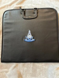 Masonic Past Master w/Square Apron Case Made for Aprons Jewels Collars NEW! - Picture 1 of 6