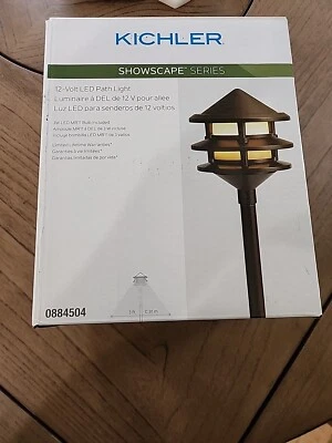 Kichler 28315 Showscape Series 12 Volt LED Path Light Olde Bronze Finish 0884504 - Image 1 of 4
