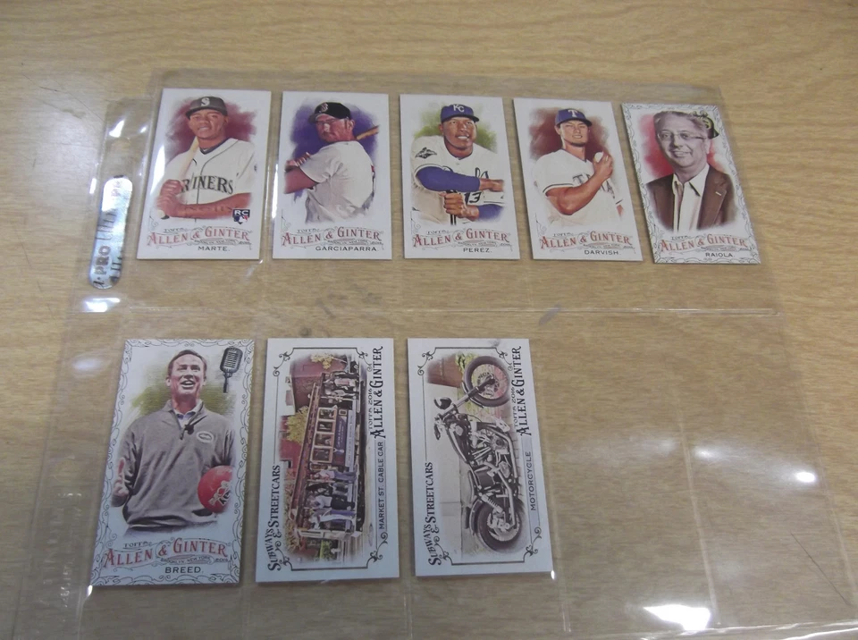 2016 TOPPS ALLEN & GINTER MINI #306 YU DARVISH - Image 1 of 1