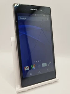 Sony Xperia Z1 Black Unlocked 16GB 5" 20.7MP Android Smartphone Cracked - Picture 1 of 14