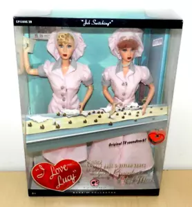 SET GRANDE BARBIE I LOVE LUCY PINK LABEL CAMBIO DE TRABAJO LUCY & VIVIAN EPISODIO 39 - Imagen 1 de 3