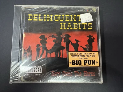 Delinquent Habits - Here Come The Horns CD Factory sealed NEW Old Stock w/hype - Image 1 of 4
