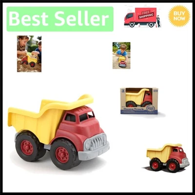 Sustainable Dump Truck for Children - Promotes Motor Skills and Clean Play - Image 1 of 4