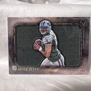 BRYCE PETTY 2015 TOPPS VALOR ROOKIE JUMBO RELIC JERSEY RC NEW YORK JETS Numbered - Picture 1 of 3