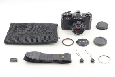 Medidor OK▶ [N COMO NUEVO] Cámara fotográfica Pentax KX SLR 35 mm negra 50 mm F/1,7 de JAPÓN Foto 1 de 4