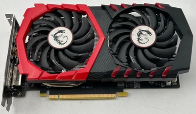 MSI NVIDIA GTX 1050 Ti GAMING X VIDEO CARD 4GB RAM GDDR5 - Image 1 of 4