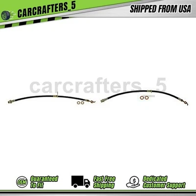 2 mangueras hidráulicas de freno delantero para Toyota Sienna 2011-2013 2,7 L Foto 1 de 4