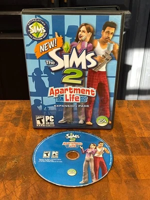 The Sims 2 Apartment Life Expansion Pack (PC Game, 2008) ~MINT~ - Image 1 of 3