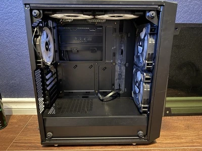 Fractal Design Meshify C Compact Computer Case - Black (Preowned) - Image 1 of 4