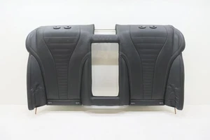 2014 - 2017 MERCEDES S550 W222 REAR SEAT UPPER CUSHION COVER OEM BLACK_801 - Picture 1 of 22