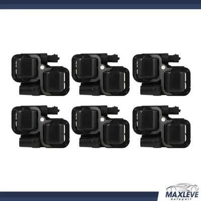 For Mercedes-Benz C320 2001-2005 ML320 1998-2003 3.2L 6pcs Ignition Coils - Изображение 1 из 3