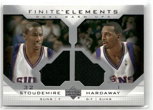 2003-04 Upper Deck Finite #FE15 Amare Stoudemire Anfernee Hardaway Dual Patch - Picture 1 of 2