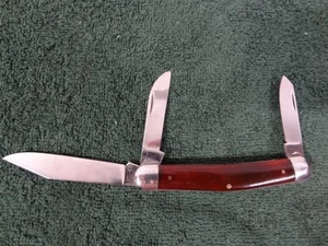 Vintage United Cutlery 3 Blade Stockman Pocket Folding Knife UC-40 Rostfrei - Picture 1 of 11