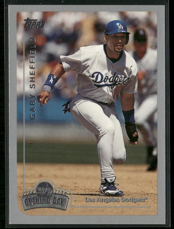 Gary Sheffield 1999 Topps Opening Day #30 Los Angeles Dodgers - Image 1 of 2