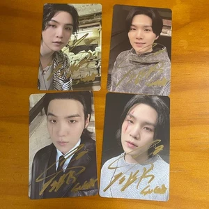 BTS SUGA AGUST D  AUTOGRAPHED SIGNED PHOTO CARD K-POP COLLECTION 2023 - Picture 1 of 15