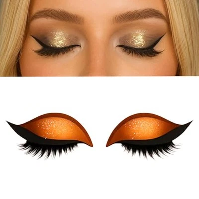3-in-1 Lazy Eye Shadow Eyelash Patch Eye Makeup Stickers Lazy Makeup - US✅ - Image 1 of 4