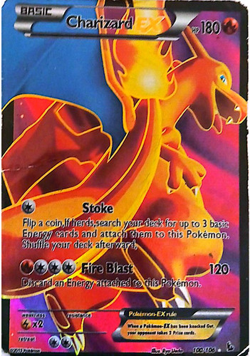 Charizard EX (100 Full Art) 100/106 Flashfire Holo | eBay