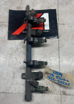 2007-2010 HYUNDAI ELANTRA 07-09 SPECTRA 2.0L Fuel Injection RAIL W 4 Injectors Foto 1 de 4