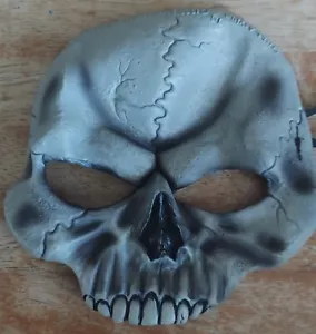 90s Fright Asylum Vintage 1998 Skull Halloween Face Mask Skeleton - Picture 1 of 6