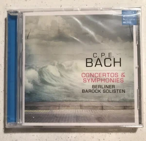 BERLINER BAROCK SOLISTEN-C. P. E. BACH: CONCERTOS &SYMPHONIES (UK IMPORT) CD NEW - Picture 1 of 4