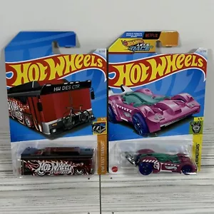 2024 Hot Wheels Treasure Hunt Ain't Fare & Tooligan Lot of 2 - Free Shipping - Picture 1 of 4