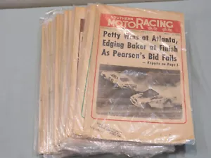 Vintage Southern MotoRacing Nascar Newspaper/Magazine Lot, Qty 25, 1975-1987 - Picture 1 of 2