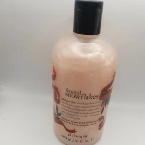 New Philosophy Frosted Flakes shampoo.Bubble Bath & shower gel 480ml - Picture 1 of 3