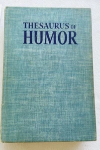THESAURUS OF HUMOR by Mildred Meiers and Jack Knapp HC - Picture 1 of 1