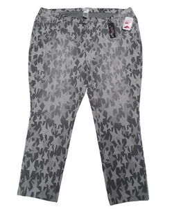 NEU Übergröße Damen Stretch Jeans Hose in grau mit Sternendruck Muster Gr. 60 - Bild 1 von 2