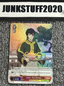2023 Weiss Schwarz Zuko Tea Server SR Holo Avatar The Last Airbender super rare - Picture 1 of 4