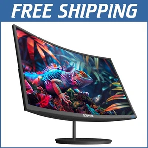 Ultimate 24-Inch Curved Gaming Monitor with 100% sRGB & VESA Mount Compatibility - Picture 1 of 9